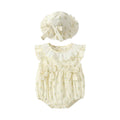 Baby summer romper: adorable, cute, and stylish - sweet princess style, lightweight crawling suit for infants and toddlers