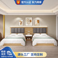 Hotel furniture: standard room beds - complete set for b&bs, apartments, guest rooms, and budget hotels - double beds
