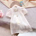 Girls' cheongsam dress - new  summer collection: elegant, chic, chinese style, baby hanfu - exquisite and adorable