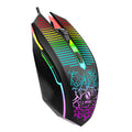 Limai v6 wired mouse - usb, rgb backlit, gaming & esports computer mouse peripheral, rgc gaming mouse - universal compatibility