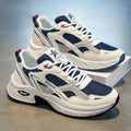 Men's athletic shoes - 2026 new summer collection - breathable mesh sneakers for men - thick-soled running shoes - dad shoes for students