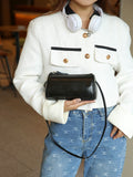 First layer vegetable tanned cowhide women's bag fashioneasiest for matchnew arrivaltrendysummercasual shoulder crossbody bag shell bag coin purse