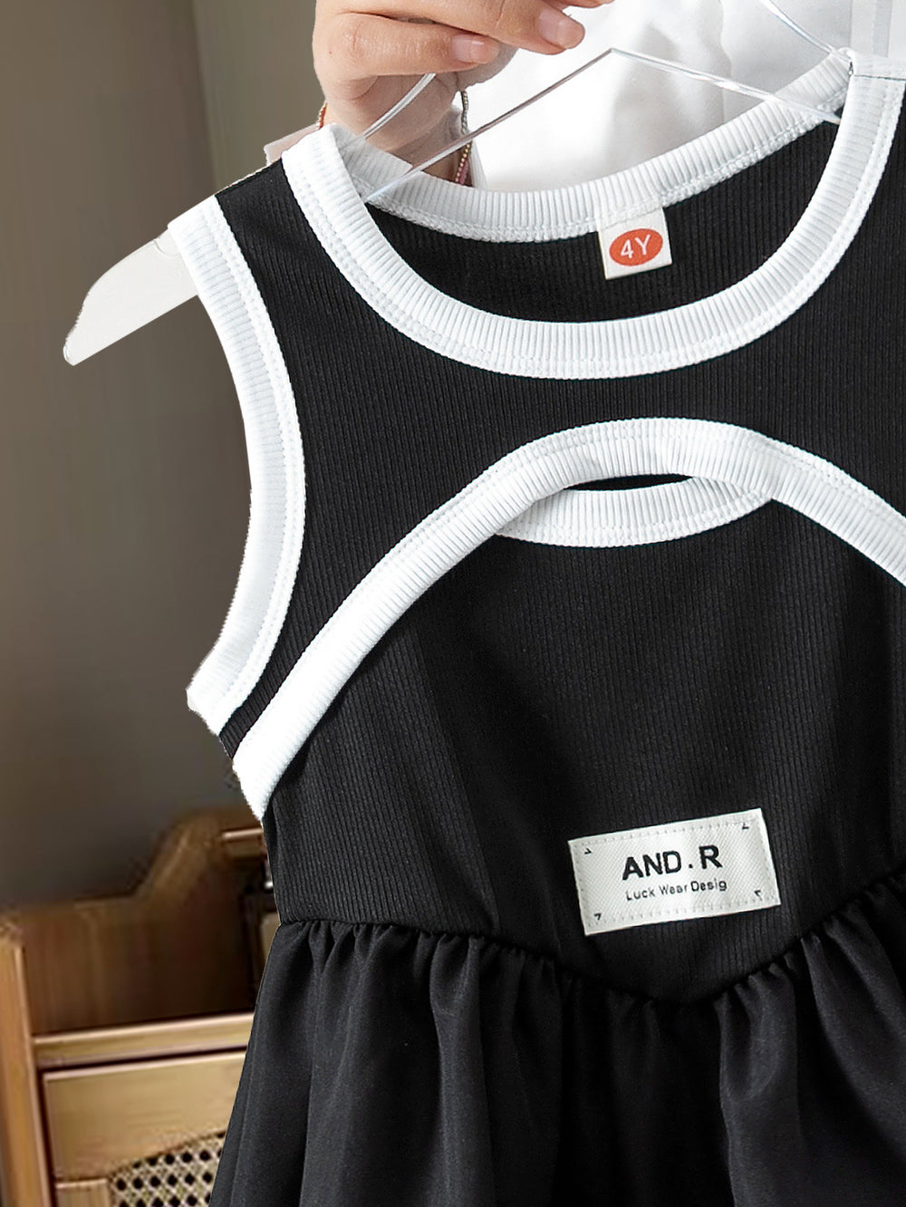 european and american summer style ins-inspired hollow-out design dress for girls - cross-border exclusive