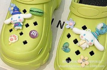 Eva ultra-light toe cap clogs girls slippers women's summer comfortable outer wear non-slip deodorizing filter baby boys shoes students