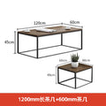 Long coffee table, living room, office, square, simple, modern furniture, for homeaccessible luxuryclassy sense, small apartment coffee table