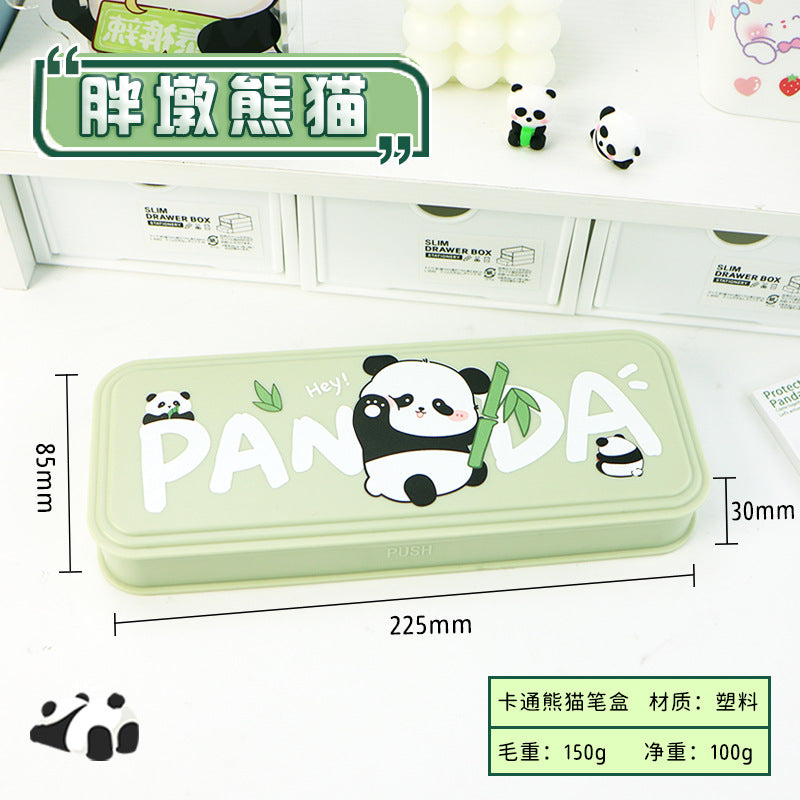 New Kapibara pencil case for primary school students, large-capacity stationery case, pencil case ins wind niche giant energy pack, high value