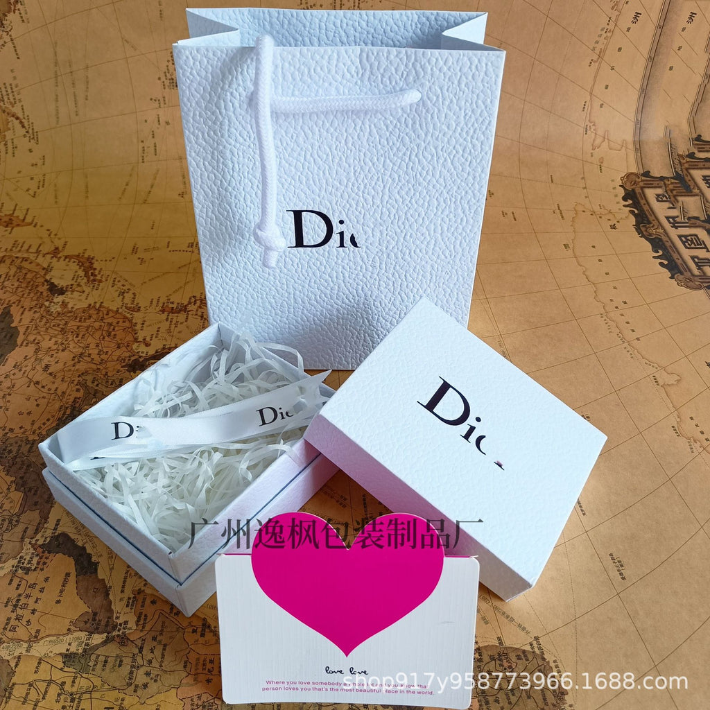 D Home Popular Lip Glaze Gift Box Lipstick Packaging Box Lipstick Gift Bag Cosmetics Lipstick Portable Gift Bag