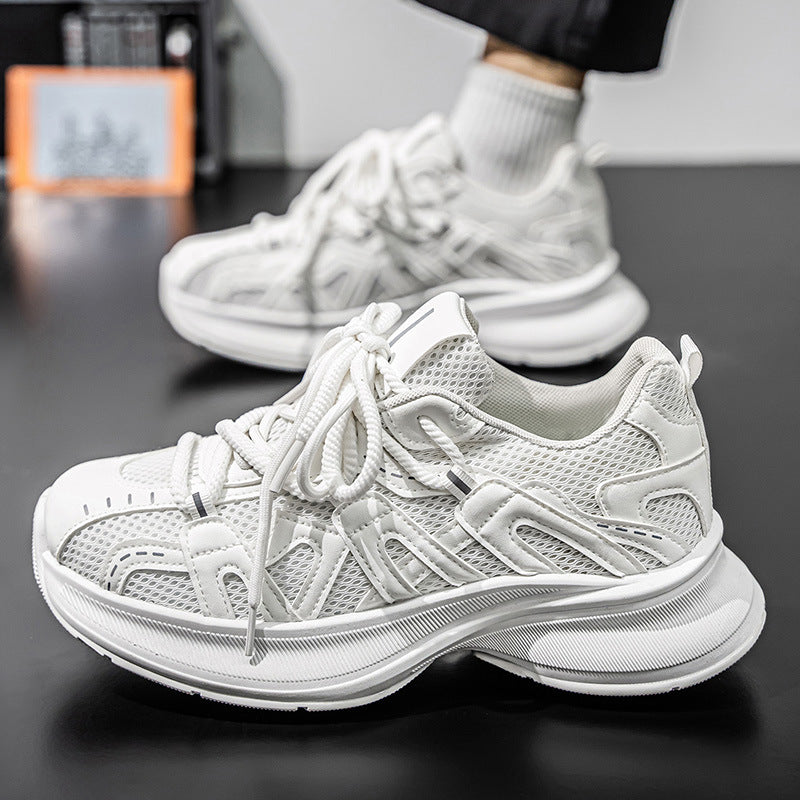 Men's shoes: 2026 spring new arrivals - versatile, trendy, lightweight, non-slip casual shoes with breathable mesh uppers for sports and leisure