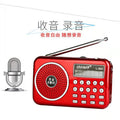 Happy companion l-063 mini recorder - portable card-playing speaker for seniors, mini radio with charging function