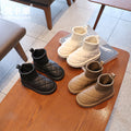 Kids cotton shoes winternew arrivalfleece-linedgirlheattech short boots easiest for matchcasualboy large cotton snow boots