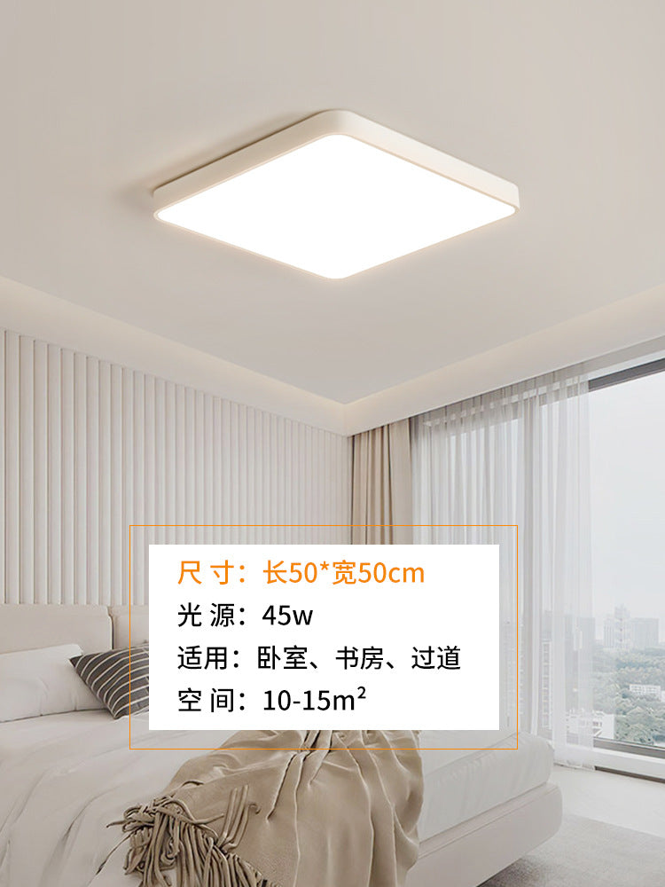 LED ultra-thin modern minimalist living room light round Zhongshan home improvement lighting room bedroom advanced ceiling light