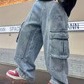 Boys' workwear jeans - spring/autumn  new collection - kids' autumn pants - stylish long pants for older boys - trendy
