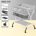 Changing table (white tube) - light gray - flagship edition