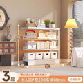 Household bookshelf perforated board storage rack library floor-standing multi-layer steel bookcase student kids storage picture book rack