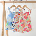 New girls' princess sundress - summer spaghetti strap dress, vest dress for girls, one-piece dress for big girls and toddlers - dropshipping available