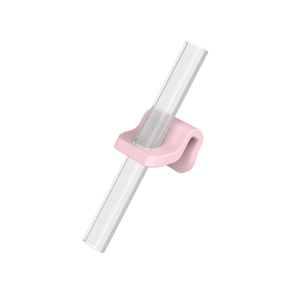 Baby porridge accessories, infant soup & water feeding set with buckle, soft silicone straw, supplementary food utensils, children's supplies, tableware