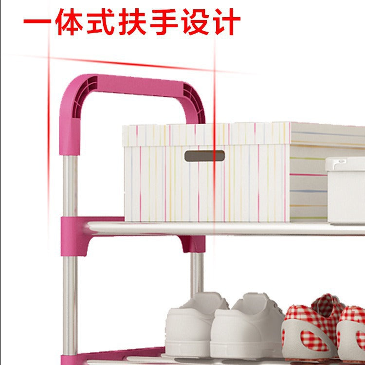 Simple home shoe rack Multi-layer space-saving home assembly Door shoe cabinet Simple modern economical dormitory shelf