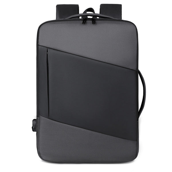 Simple backpack Multifunctional business computer bag Casual backpack College student schoolbag Travel bag