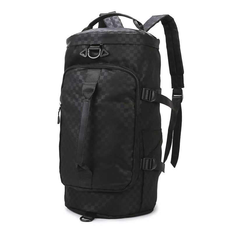 New multi-functional travel bag outdoor leisure double back luggage bag portable shoulder independent shoe compartment swimming training bag
