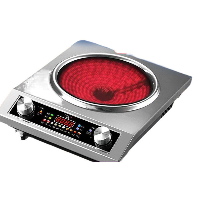 popular household electric ceramic stove 5000w concave high-power household timing multi-function non-selective pot