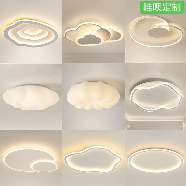 [Wow] Cloud ceiling light creative cartoon pumpkin light modern simple lighting children princess bedroom light