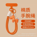 Horse year red mobile phone chain new arrival bracelet mobile phone lanyard woven strong wrist rope leather pony accessories pendant