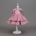New arrival cross-border kids dress first birthday party skirt first birthday skirt girl performance dress dressexportfashion