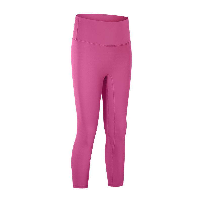 Spring/summer new arrivals: seamless, barely-there yoga capris - high-waisted, butt-lifting, slimming workout leggings for women (dl065)