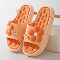Thick sole slippers women's summeroutwear2025new arrivalcute home indoor non-slip bathroom bath sandals women's slippers