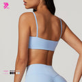 Eco-friendly recycled compression quick-dry yoga set - activewear running short sleeve set with racerback design - women's fitness apparel 8799