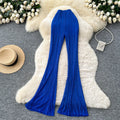 Lazy style casualloose pants for women summersense of design straps elastic waist slimming lookloose to cover the flesh and cover the crotch chiffon pants