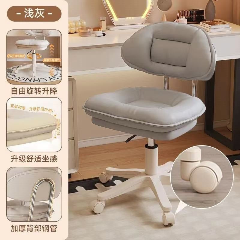 For home dressing makeup chair stool beauty stool pulley swivel chair large work stool hairdressing manicure chair rotate adjustable chair