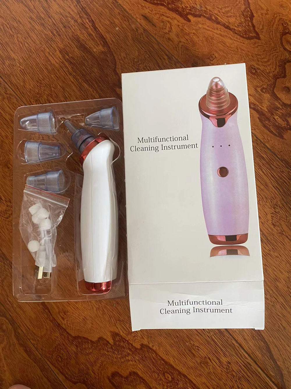 Amazon cross-border electric blackhead remover - your ultimate home solution for blackheads, whiteheads, and pore cleansing. featuring microcrystal technology for professional-grade beauty