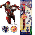 Iron man [press and rotate to light up + projection + time display]