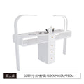 Widened 45cm nail table and chair set - special offer! economical single/double, light luxury, multi-functional, odorless, carbon steel with baked enamel finish