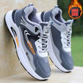 Winter cotton shoes for men, new style, fleece-lined and thickened, trendy and versatile, thick-soled, non-slip casual shoes, men's running shoes