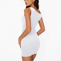 Export women's clothing cross-border  independent station shein   spring and summer elegant silm sleeveless dress