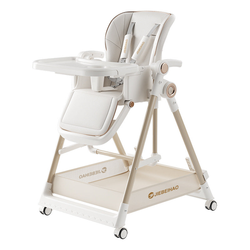 Baby Dining Chair Smart Dining Chair Multifunctional Foldable Home Portable Baby Rocking Chair 2-in-1 Music Plate