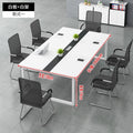 Conference room bench table, small office furniture, negotiation table, training table, office desk and chair combination, multi-person desk