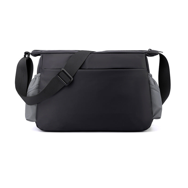 Cross-border new men's messenger bag outdoor sports shoulder bag large-capacity travel bag Oxford cloth men's bag messenger bag