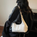 Korean style large capacity women's bag 2025 autumn/winter new collection minimalist versatile shoulder bag high-end bestselling underarm bag