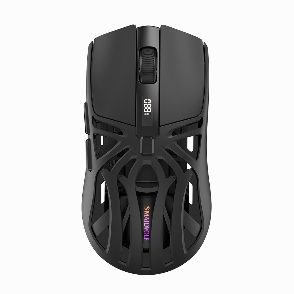 Smailwolf rs8 bluetooth wireless tri-mode mouse - lightweight gaming mouse for e-sports, pc, and office use