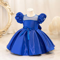 Export small children's dress puff sleeve princess dress baby girl first birthday dress baby dress
