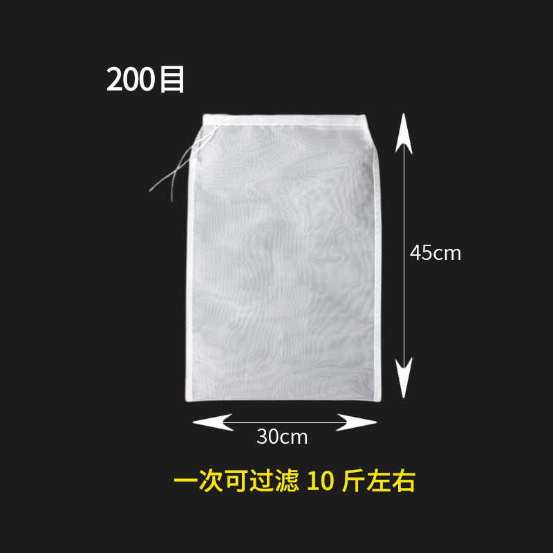 Soy milk filter kitchen colander for home residue juice filter bag ultra-fine nylon filter spoon manufacturer wholesale