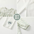 Girls' autumn outfit set,  children's clothing, long-sleeved kids' set, peter pan collar baby girl autumn clothes wholesale