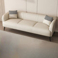 Fully assembled technical fabric sofa small apartment scandinavian double two or three people living room rental apartment popular style simple