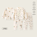 Kidsfall and winter shu velvet cloud-like cotton 300g autumn clothes high waist belly protection boneless type a heattechintimatessuit