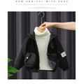 Fleece-linedoutwearnew arrival style kids wear autumn winterthickenedjacket baby winter clothes handsome winter