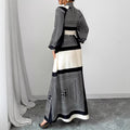 European and american women's clothing  new arrival: export-grade printed pleated fashion tie-up casual plus size african dress