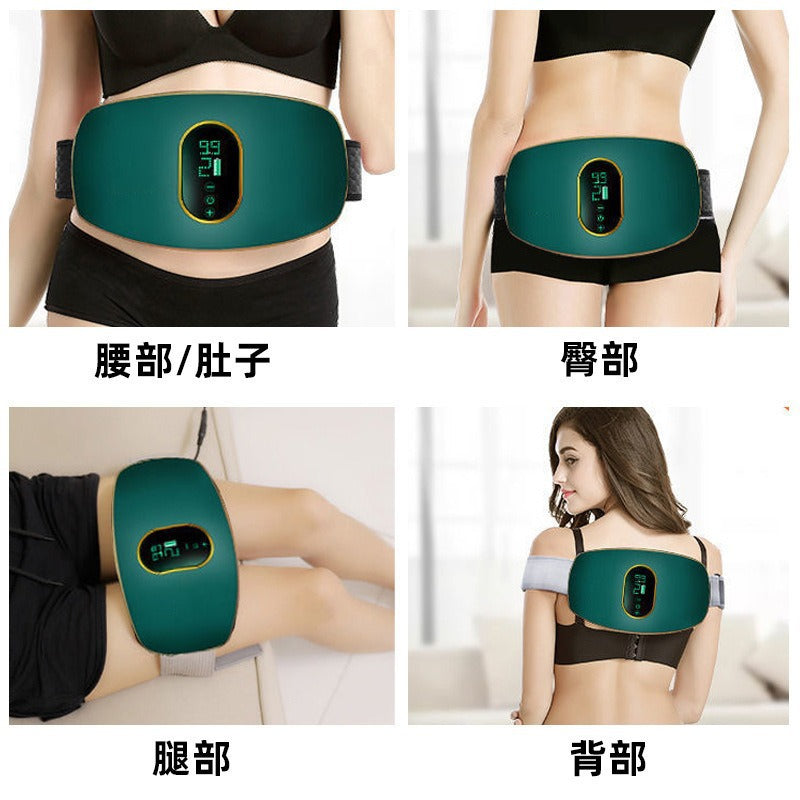 Massage belt heating fitness equipment cross-border for home charging shaking machine belly reducing multifunctional waist massager